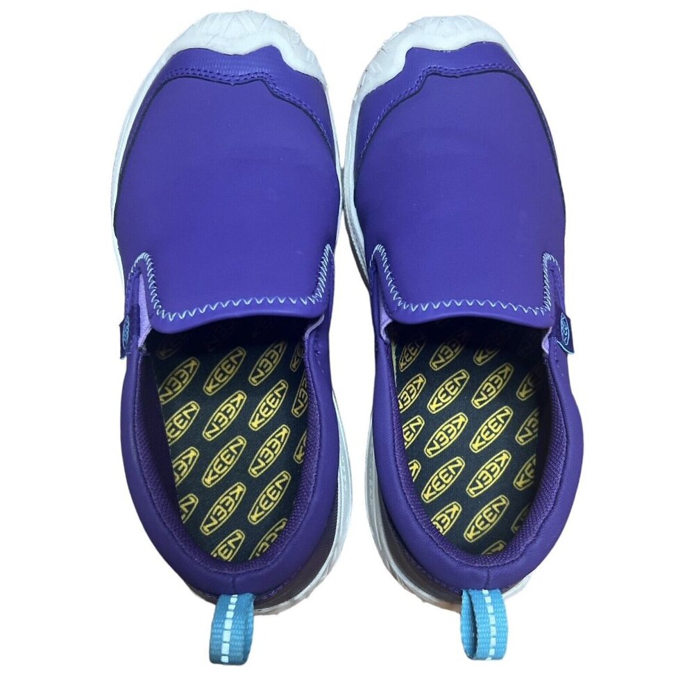 KEEN Speed Hound Youth Hiking Slip-on Shoes Purple Kids Sz 4 NWOT ($55) - Picture 4 of 5